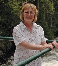 Ann Hamblin at Tea Lake Dam